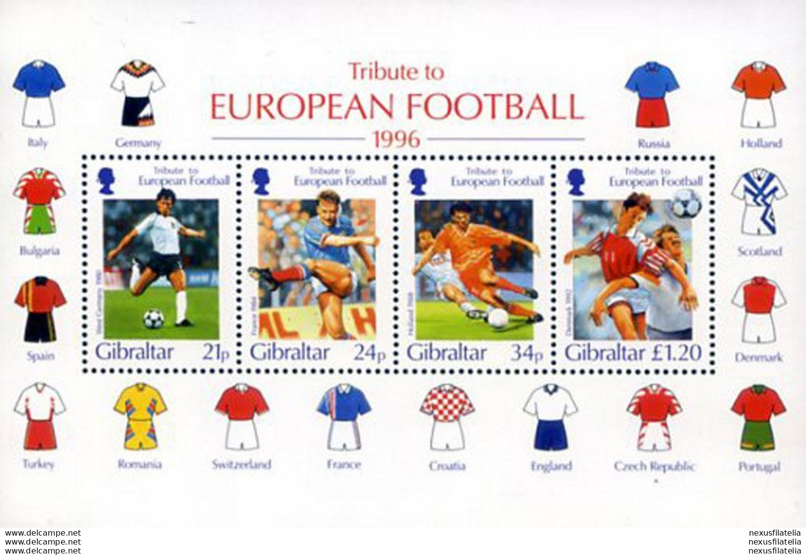 Calcio 1996. - Gibraltar