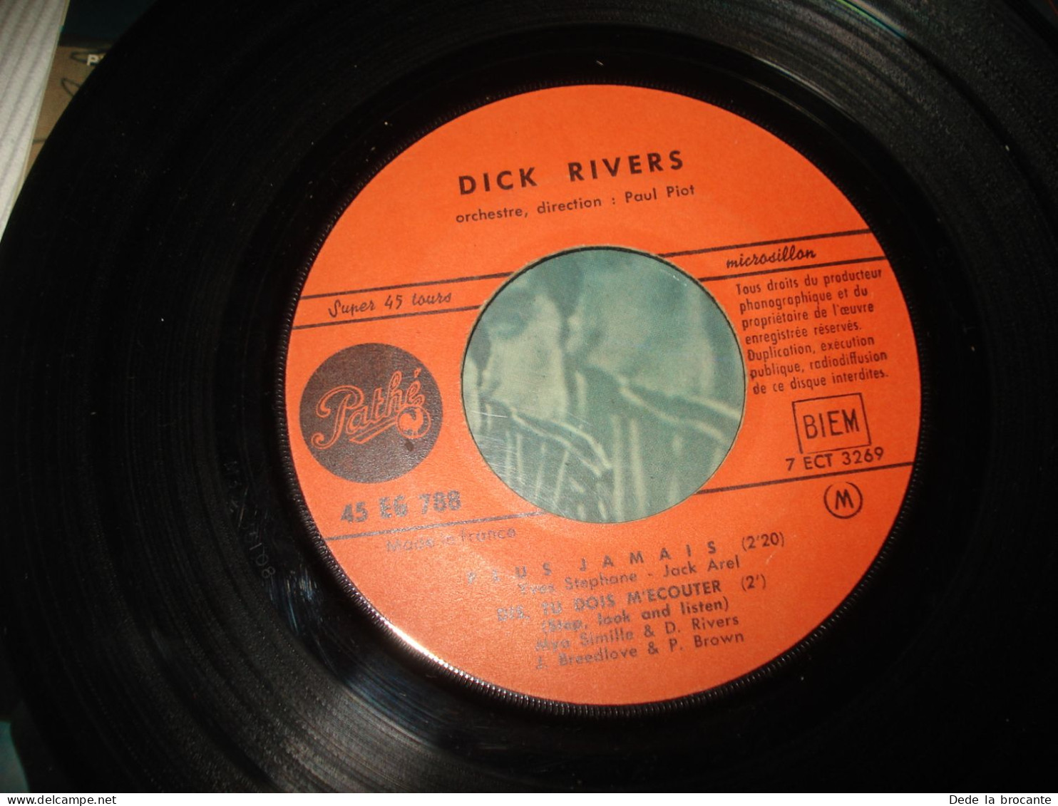 B13 / Dick Rivers – Bientôt A Moi - EP – 	Pathé – EG 788 - Fr 1964  VG+/EX - Formats Spéciaux