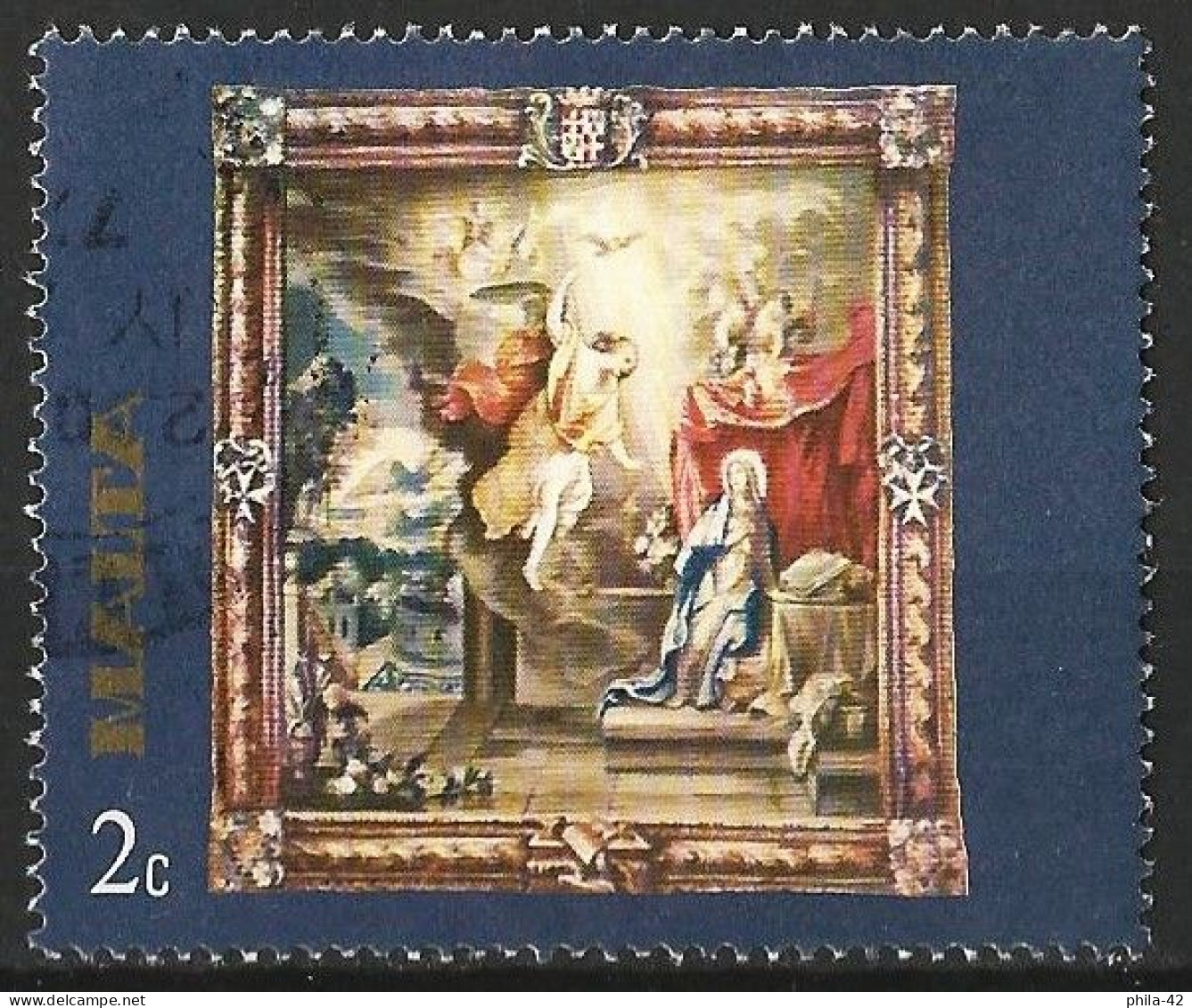 Malta 1977 - Mi 546 - YT 541 ( Christmas : Religious Painting By Paul Rubens ) - Rubens