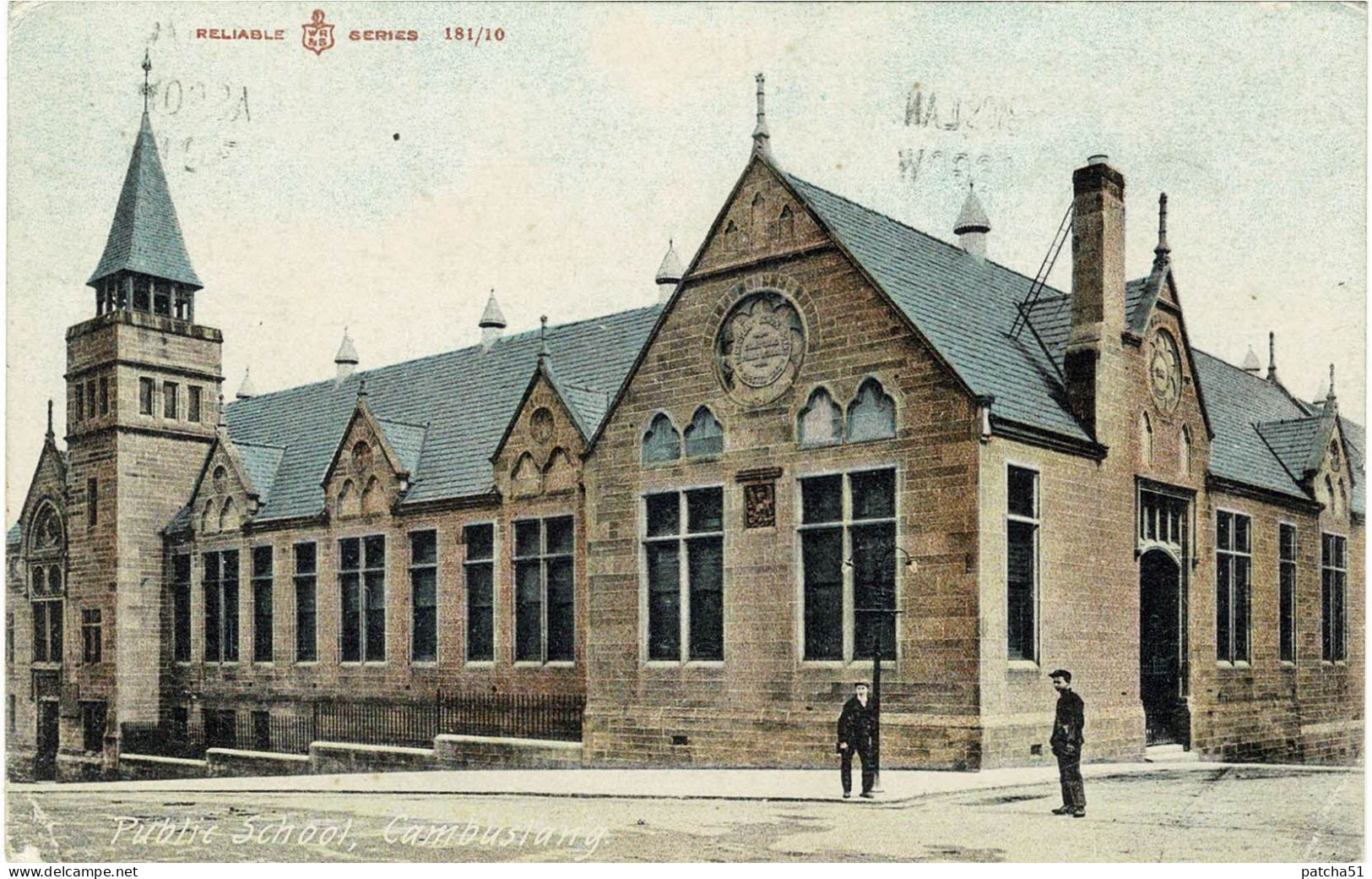 CAMBUSLANG - Public School - Nice Coloring - Traveled In 1951 - Lanarkshire / Glasgow