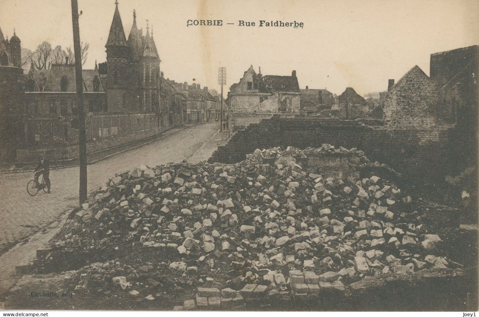 CPA Corbie Rue Faidherbe - Corbie