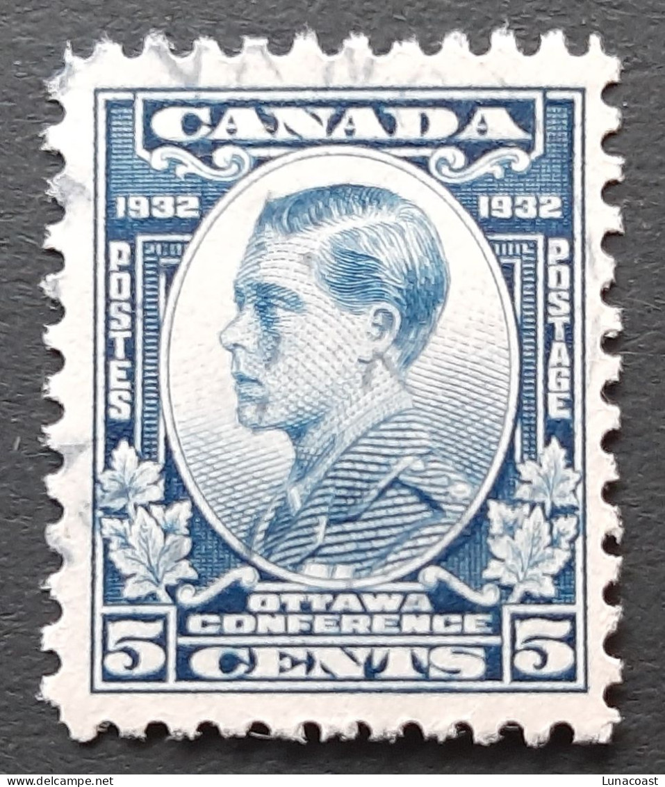 Canada 1932  USED  Sc 193,    5c Prince Of Wales - Oblitérés