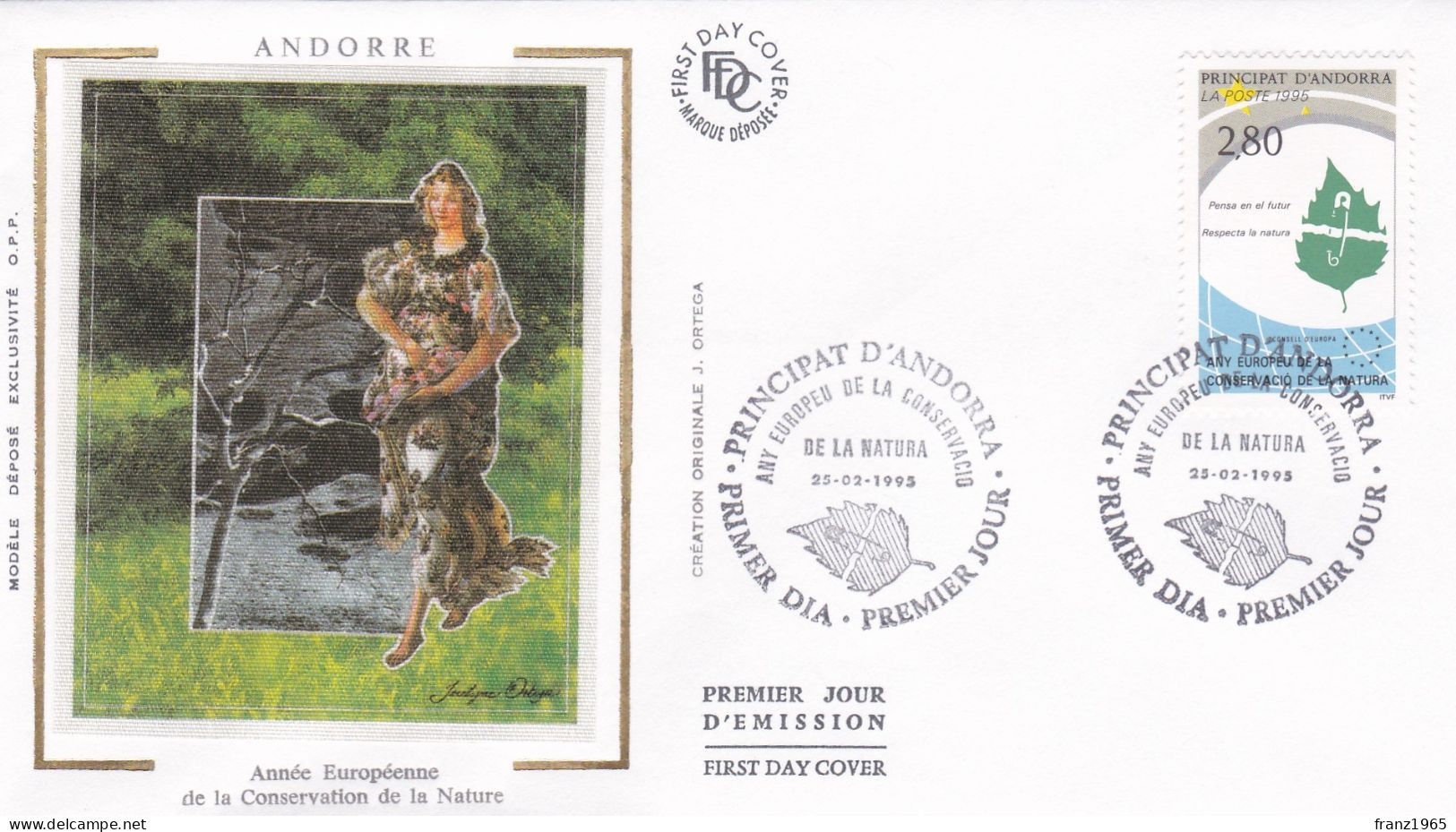 European Nature Preservation Year - 1995 - FDC