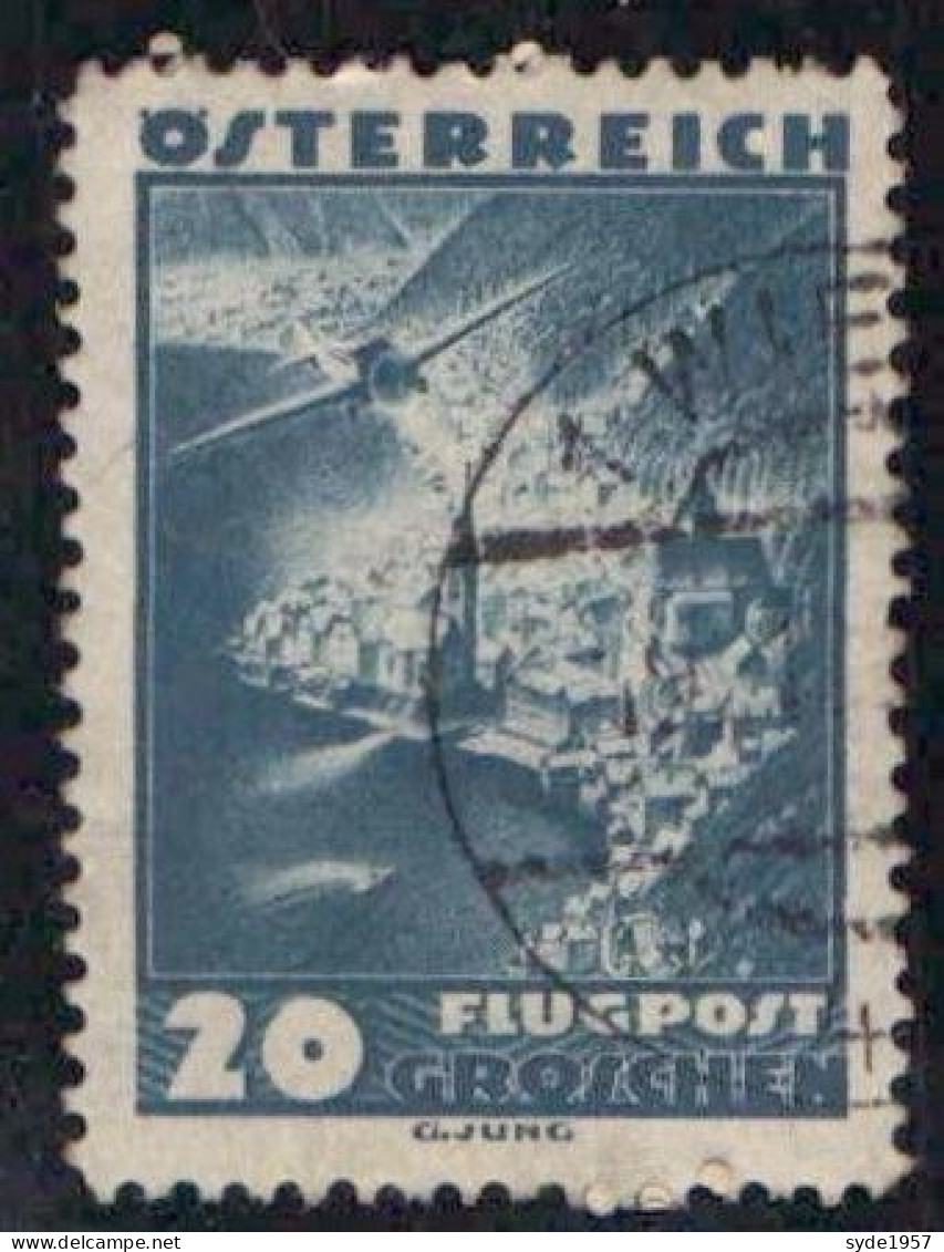 AUTRICHE 1935 Mi 601 Sc C35 FLUGPOST Air Mail Correo Aéreo Poste Aérienne - Used Stamps