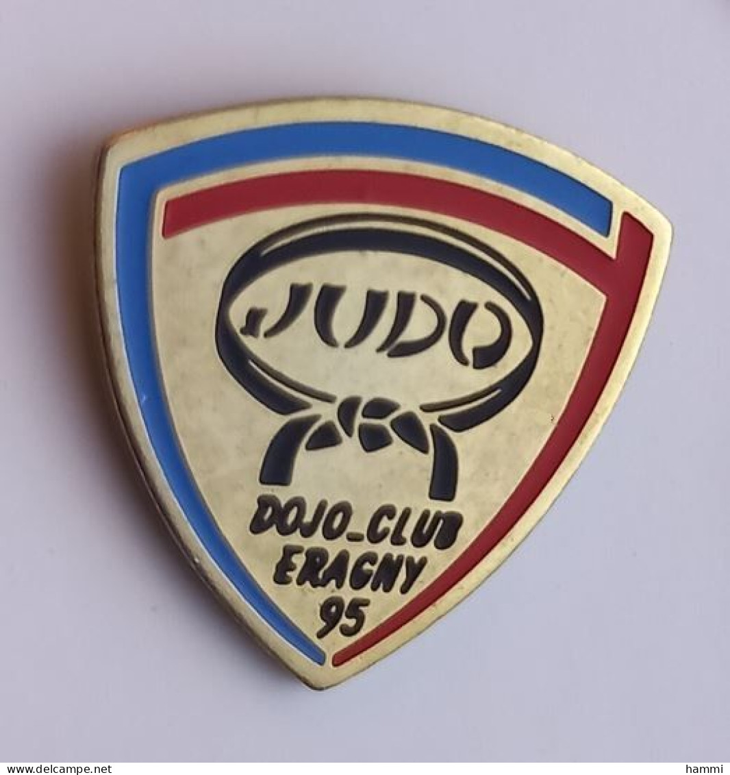 SP238 Pin's Judo DOJO CLUB ERAGNY Val D'Oise Achat Immédiat - Judo