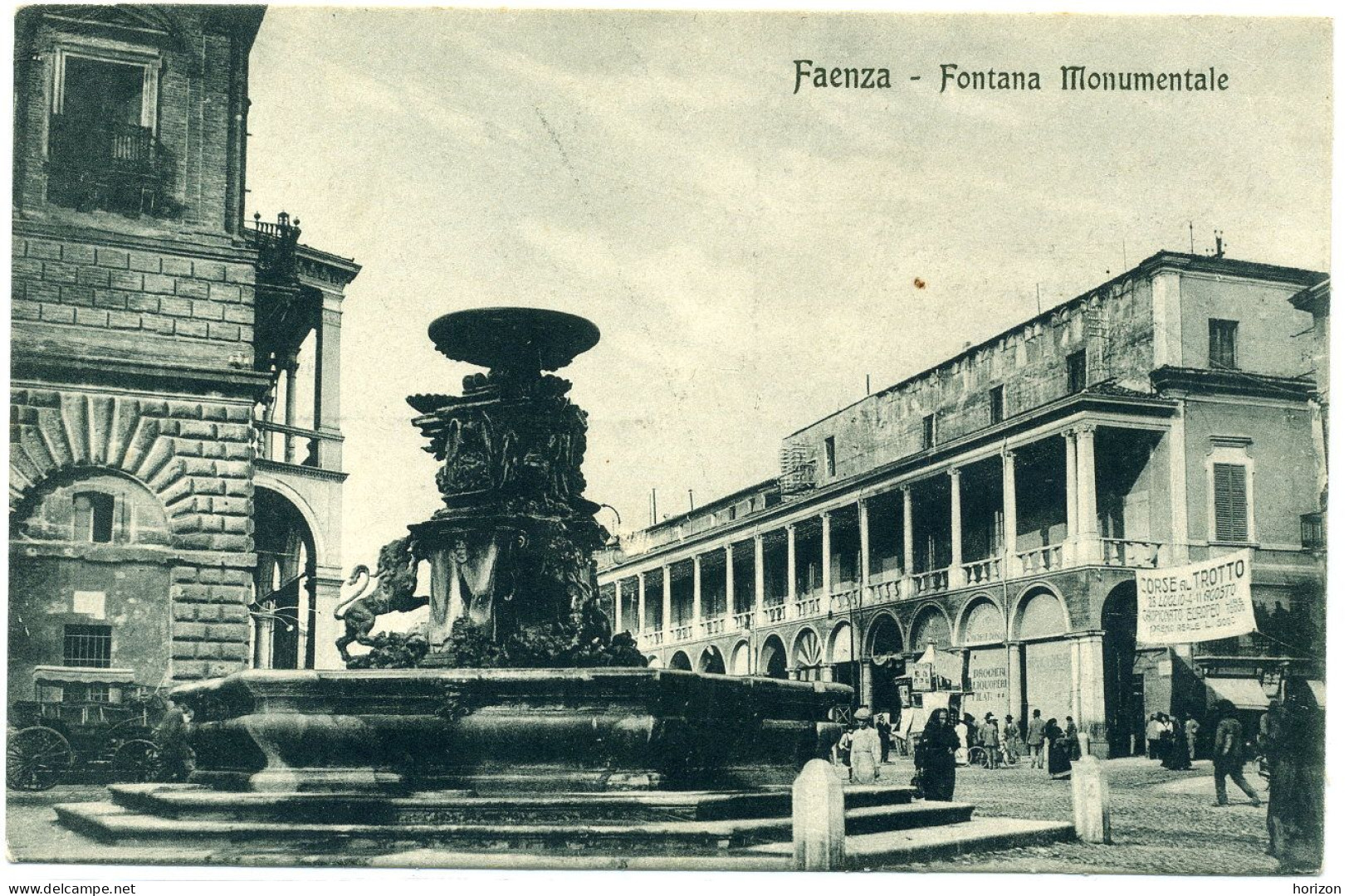 E.730  FAENZA - Fontana Monumentale - Faenza