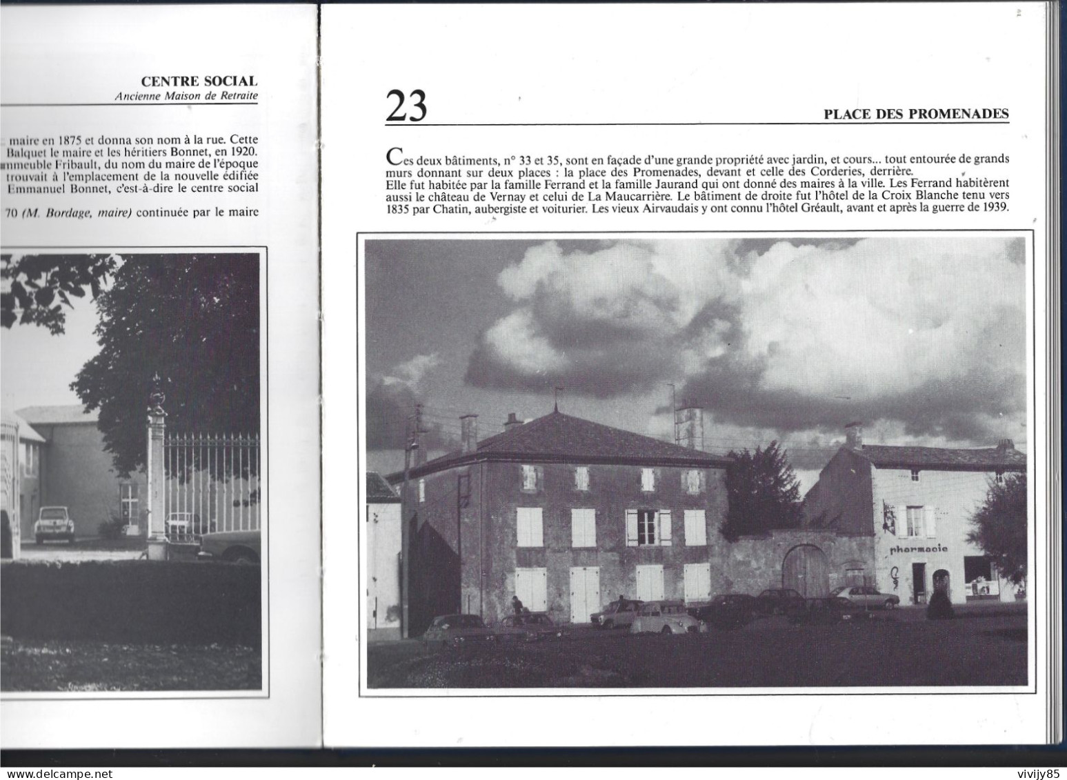 79 - T.Beau Livre Illustré De 48 Pages " AIRVAULT , Repères Historiques " 1986 - Poitou-Charentes