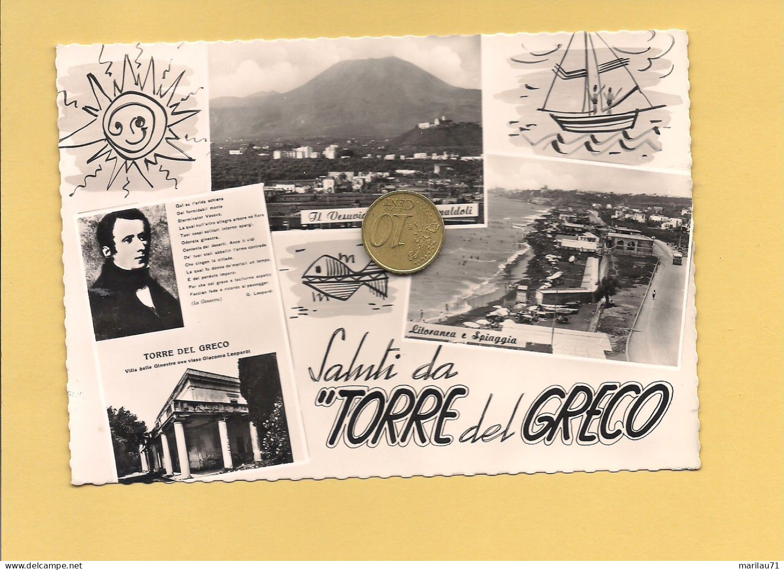 MM3691 Campania TORRE DEL GRECO Napoli Non Viaggiata - Torre Del Greco
