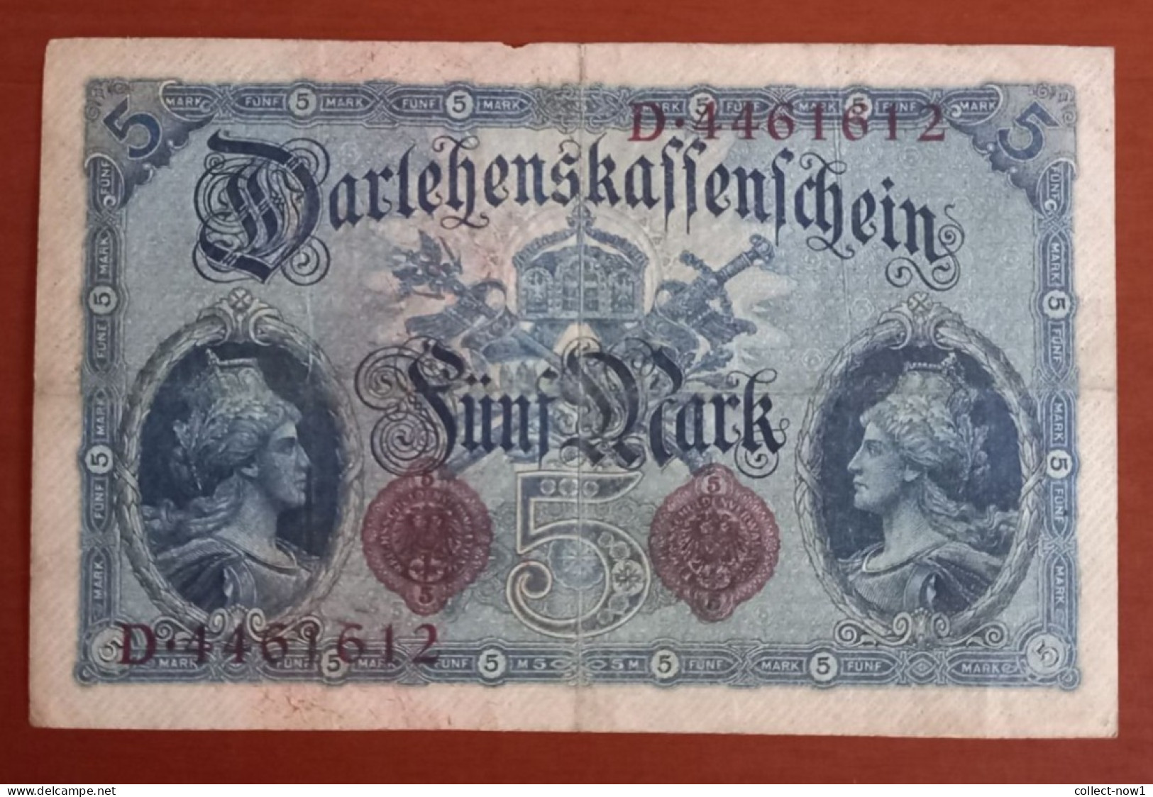 #1   ALLEMAGNE - DEUTSCHE REICH 5 MARK  - 1914 - 1000 Mark