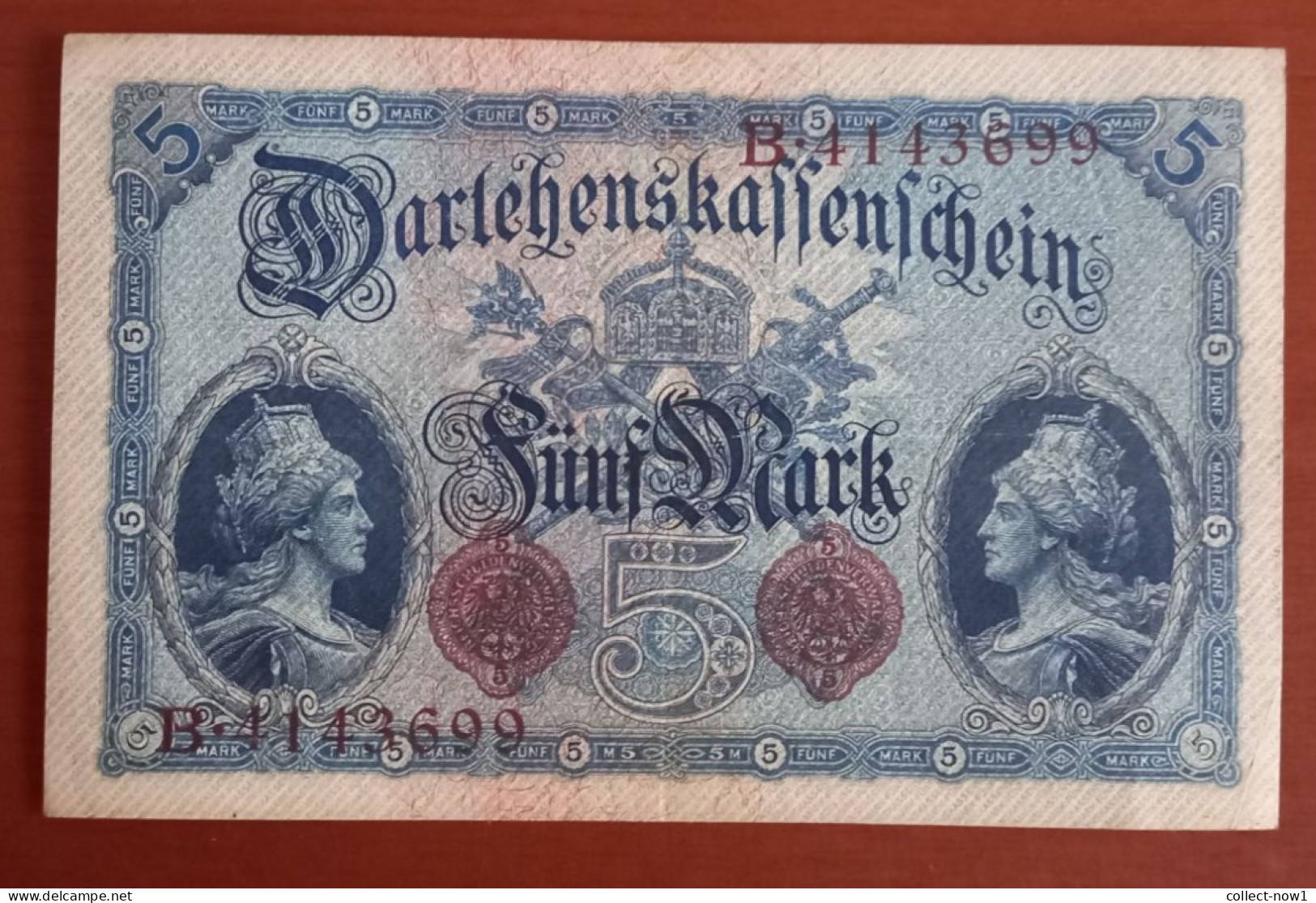 #1   ALLEMAGNE - DEUTSCHE REICH 5 MARK  - 1914 - 1000 Mark