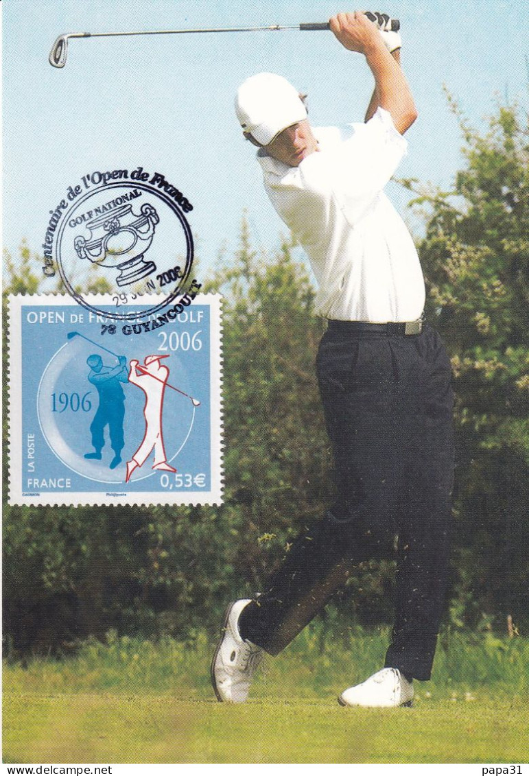 LE GOLFEUR Avec Le Timbre - Golf