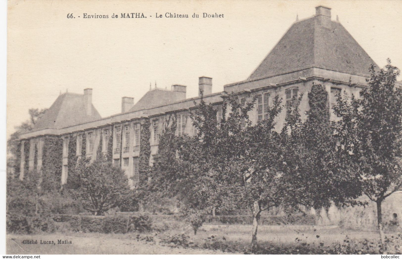 LE DOUHET, Environs De MATHA (Charente-Maritime): Le Château Du Douhet - Matha