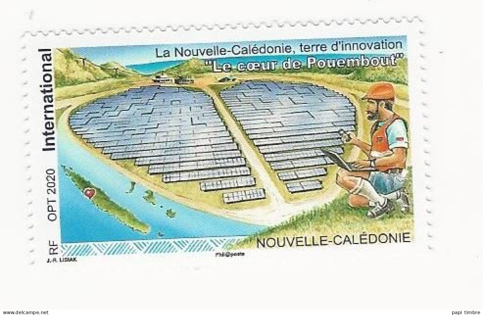 Nouvelle Calédonie - 2020 - Centrale Photovoltaïque - N° 1399 ** - Ungebraucht