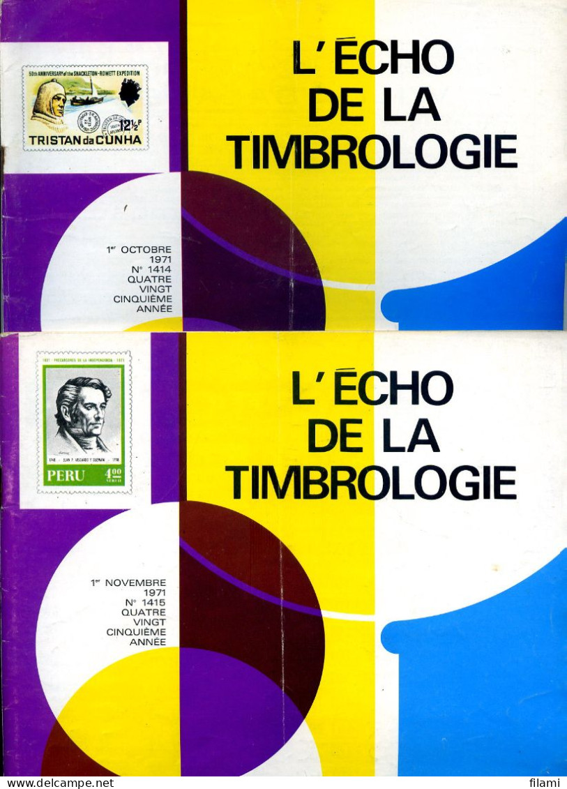 L'écho De La Timbrologie,Semeuse Lignée 15c,Roumanie 1865,type Sage,gréve,reimpression Hambourg,port-payé 1653 - Français (jusque 1940)