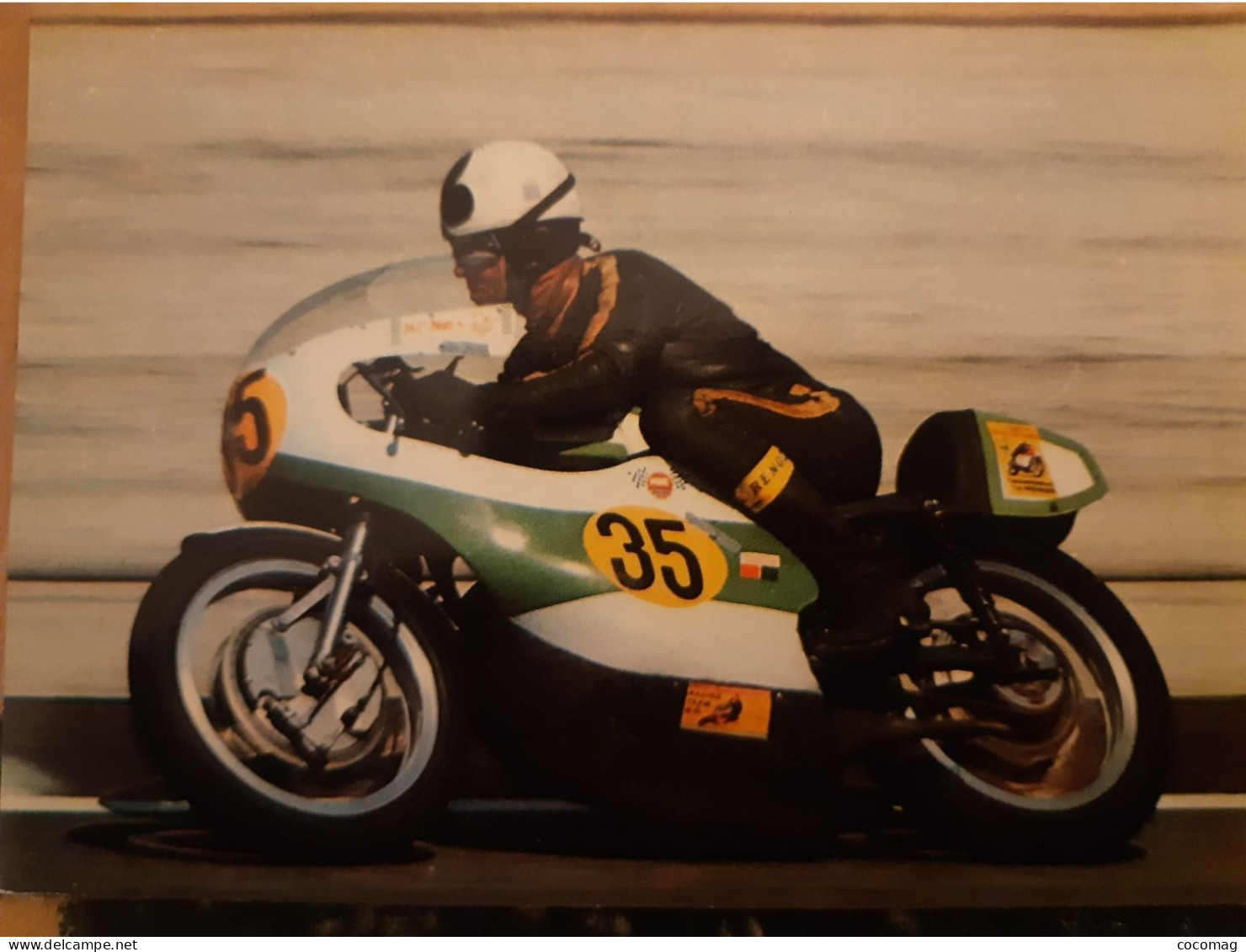 Moto Kawasaki  500 CC GUNNARSSON  PAUL RICARD 22 AVRIL 1973 - Motociclismo