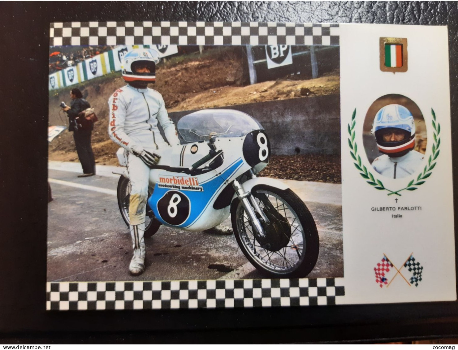 Moto MORBIDELLI 125 CHARADE 7 MAI 1975 GILBERTO PARLOTTI - Moto Sport