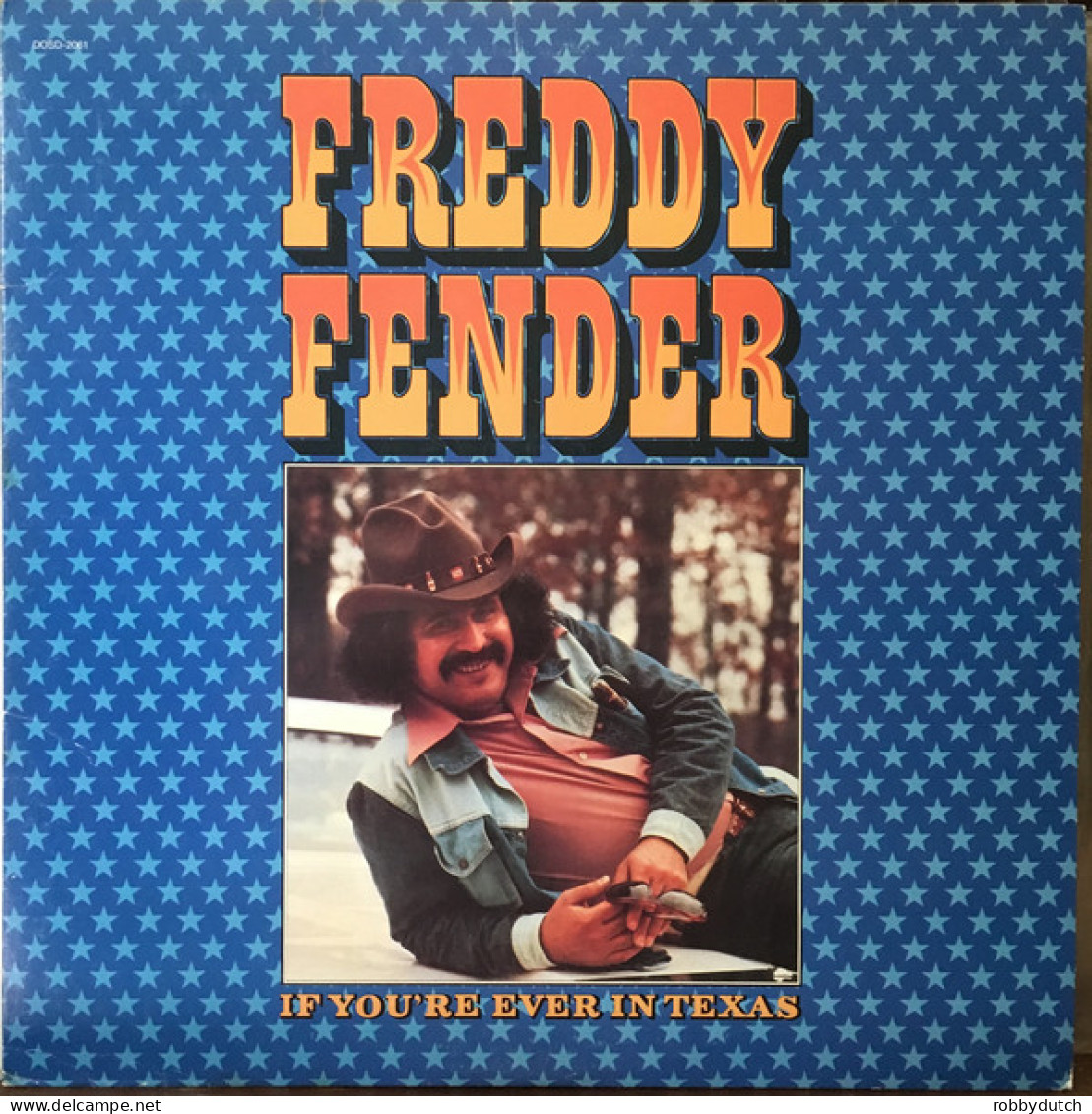 * LP *  FREDDY FENDER - IF YOU'RE EVER IN TEXAS  (USA 1976 - Country & Folk