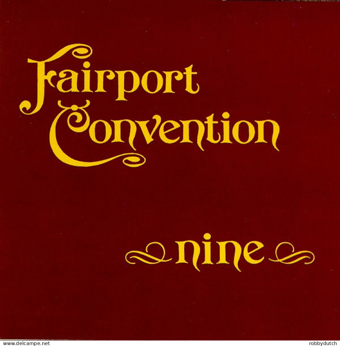 * LP *  FAIRPORT CONVENTION - NINE (Holland 1973) - Country En Folk