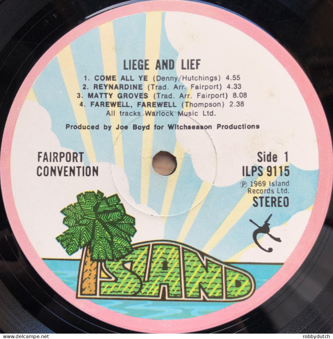 * LP *  FAIRPORT CONVENTION - LIEGE & LIEF (England 1970 Reissue EX-) - Country Et Folk