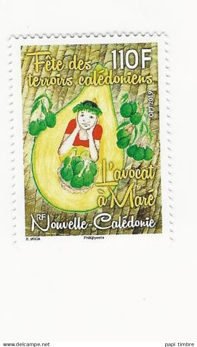 Nouvelle Calédonie - 2019 - Fête De L'avocat à Maré - N° 1375 ** - Neufs