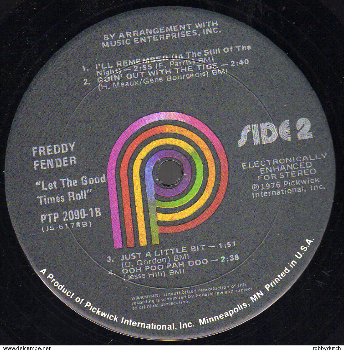 * 2LP *  FREDDY FENDER - LET THE GOOD TIMES ROLL (USA 1976 EX-) - Country & Folk