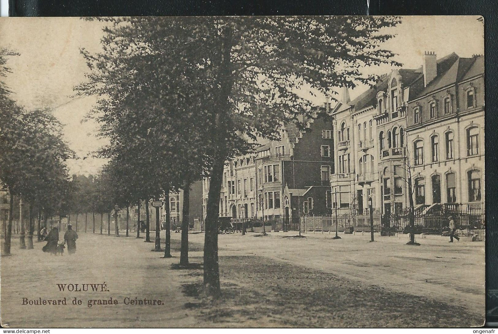 Boulevard De Grande Ceinture -  écrite : 1912 - Woluwe-St-Lambert - St-Lambrechts-Woluwe