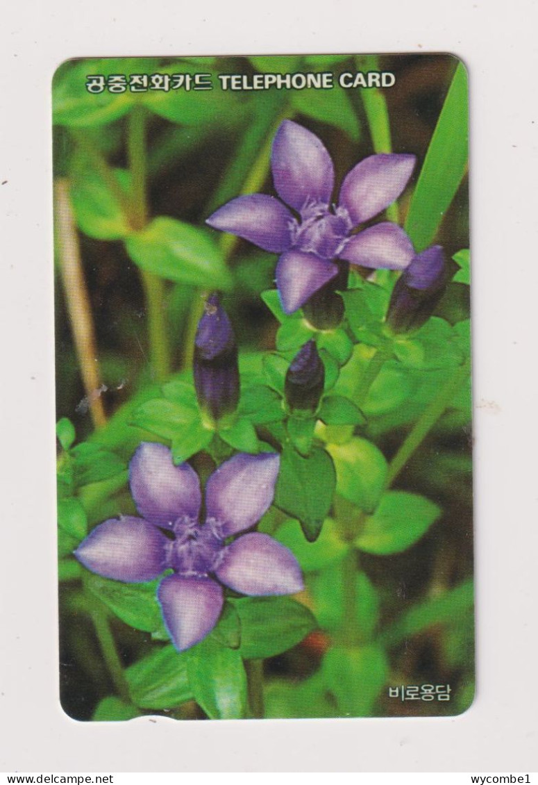 SOUTH KOREA - Flowers Magnetic Phonecard - Korea (Süd)