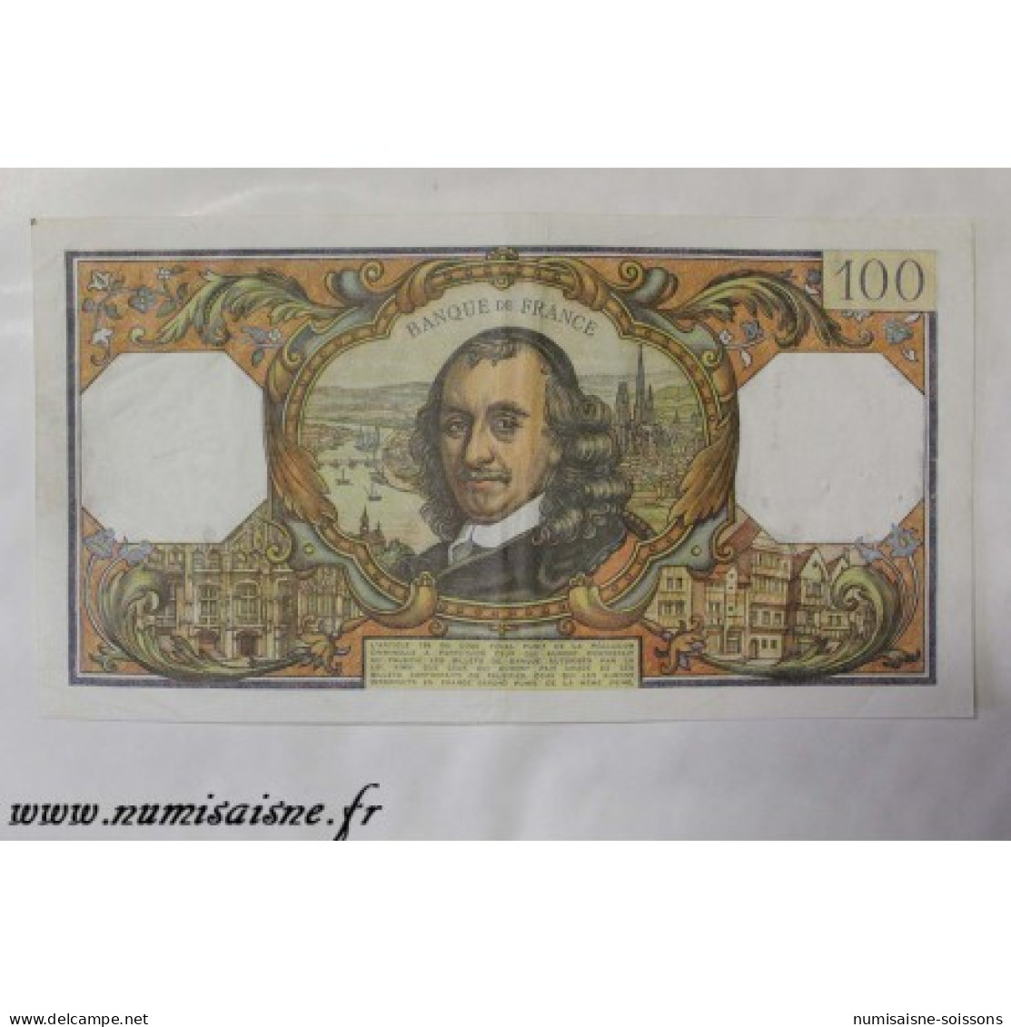 FAY 65/20 - 100 FRANCS 1968 - 04.01 - TYPE CORNEILLE - A.294 - PICK 149 - TTB/SUP - 100 F 1964-1979 ''Corneille''