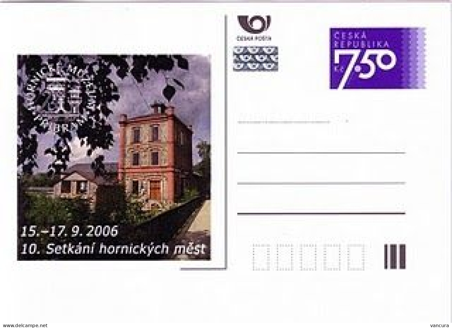 CDV C Czech Republic 10th Meeting Of Mining Towns 2006 - Other & Unclassified