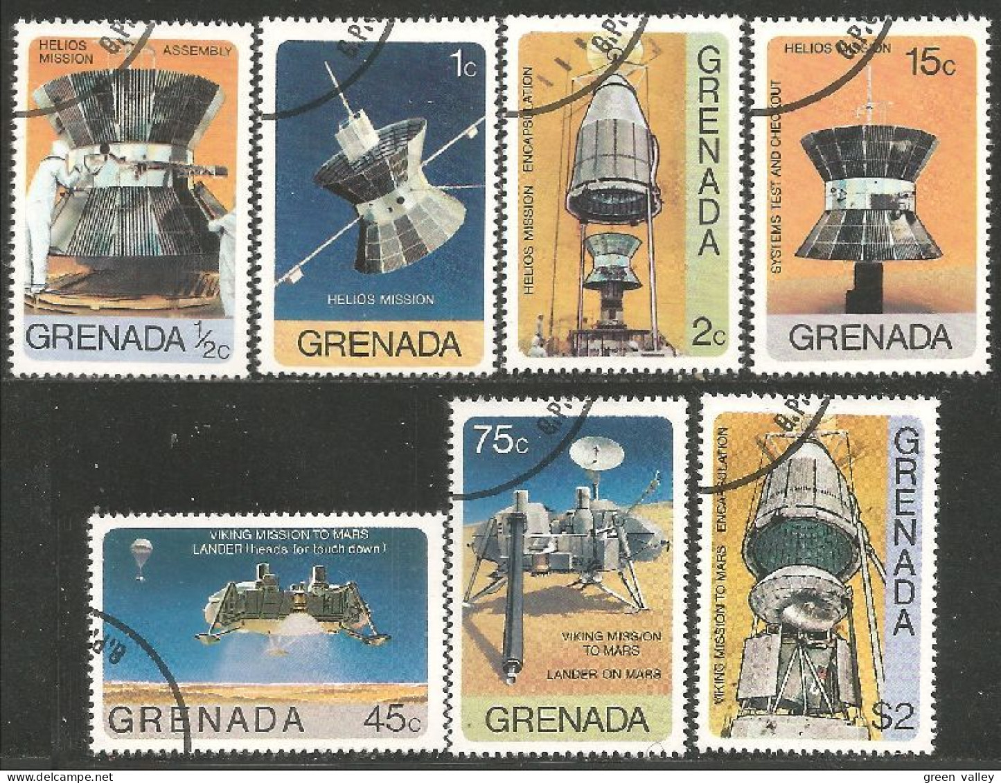 ES-23b Grenada Helios Viking Telecommunications Satellite - Nordamerika