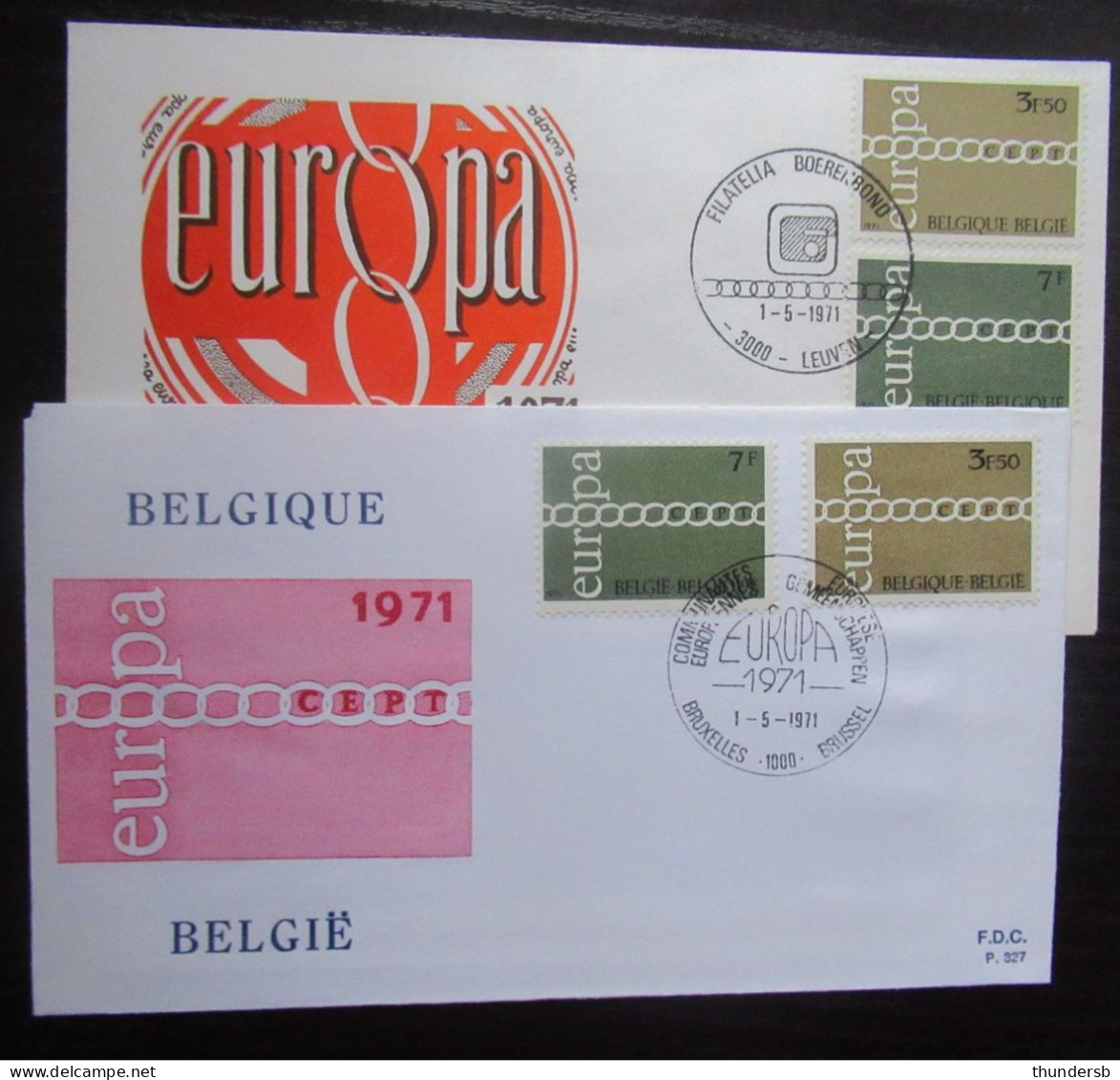 FDC 1578/79 'Europa CEPT' - 1971-1980