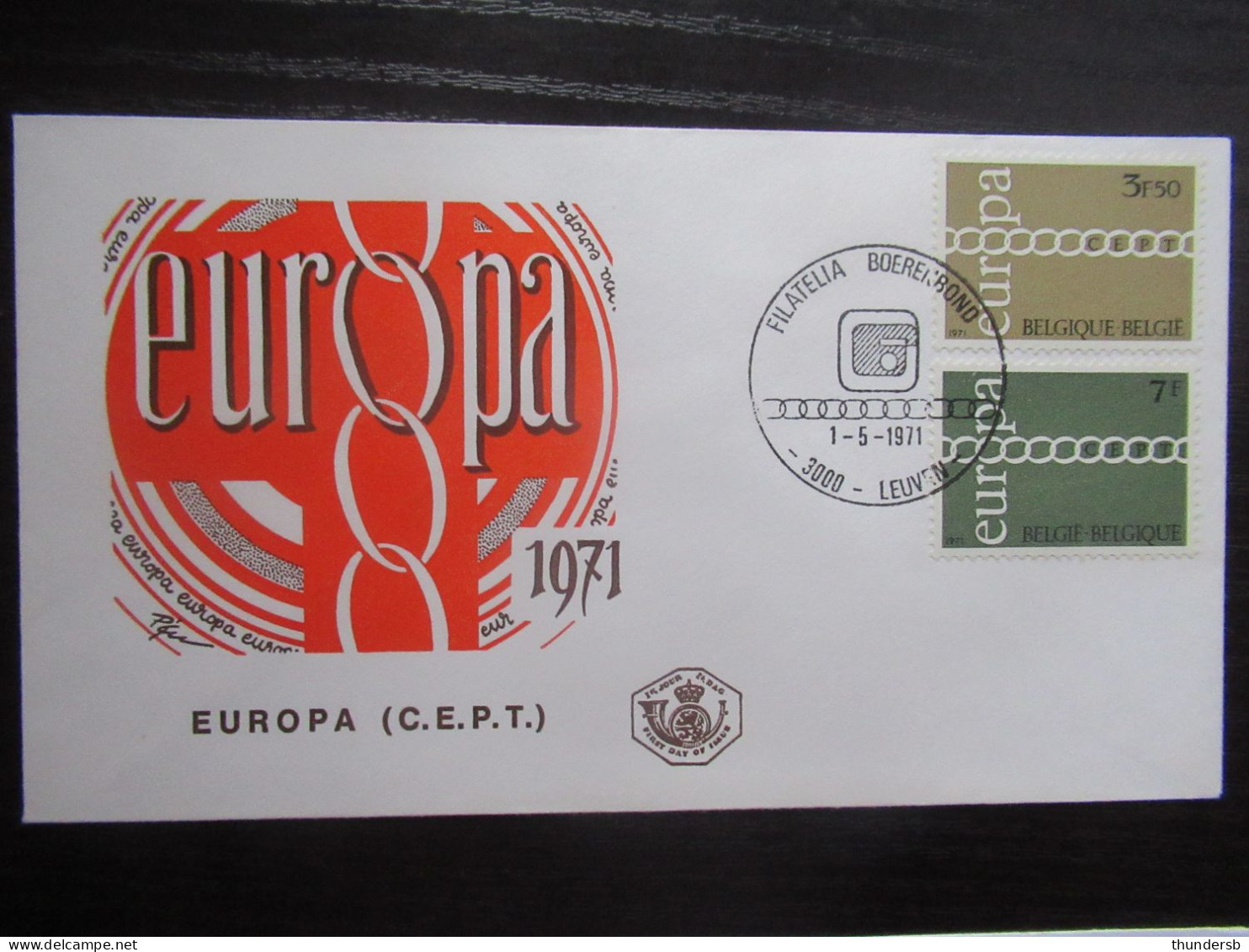 FDC 1578/79 'Europa CEPT' - 1971-1980