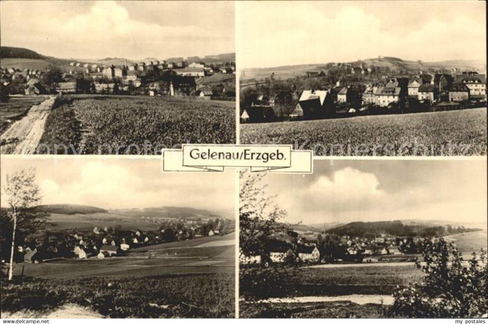 72335055 Gelenau Erzgebirge Total Und Teilansichten Gelenau Erzgebirge - Gelenau