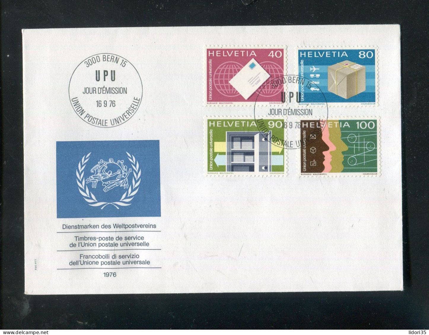 "SCHWEIZ" Partie Mit 9 FDC (70076/50) - Lots & Kiloware (mixtures) - Max. 999 Stamps
