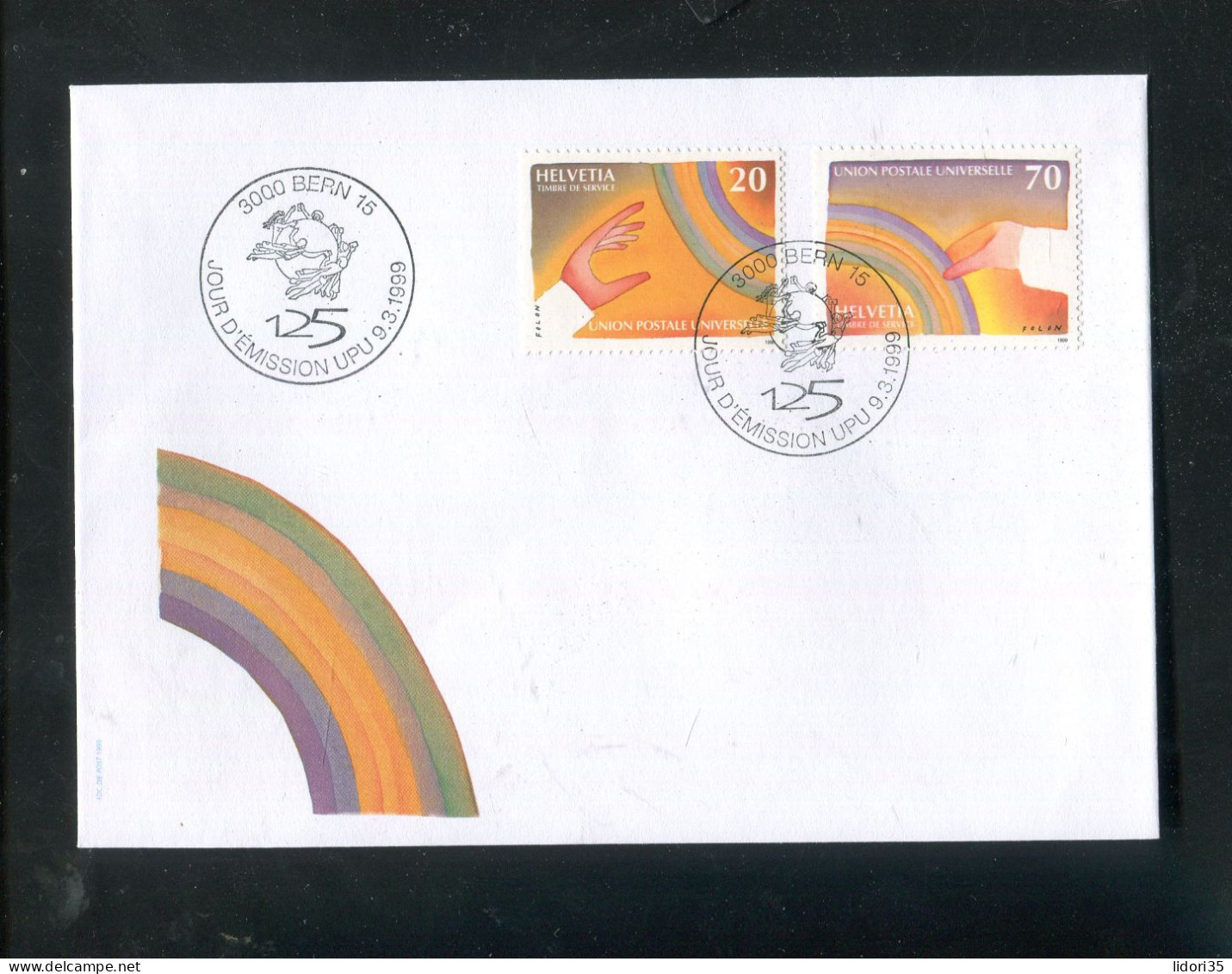 "SCHWEIZ" Partie mit 9 FDC (70076/50)