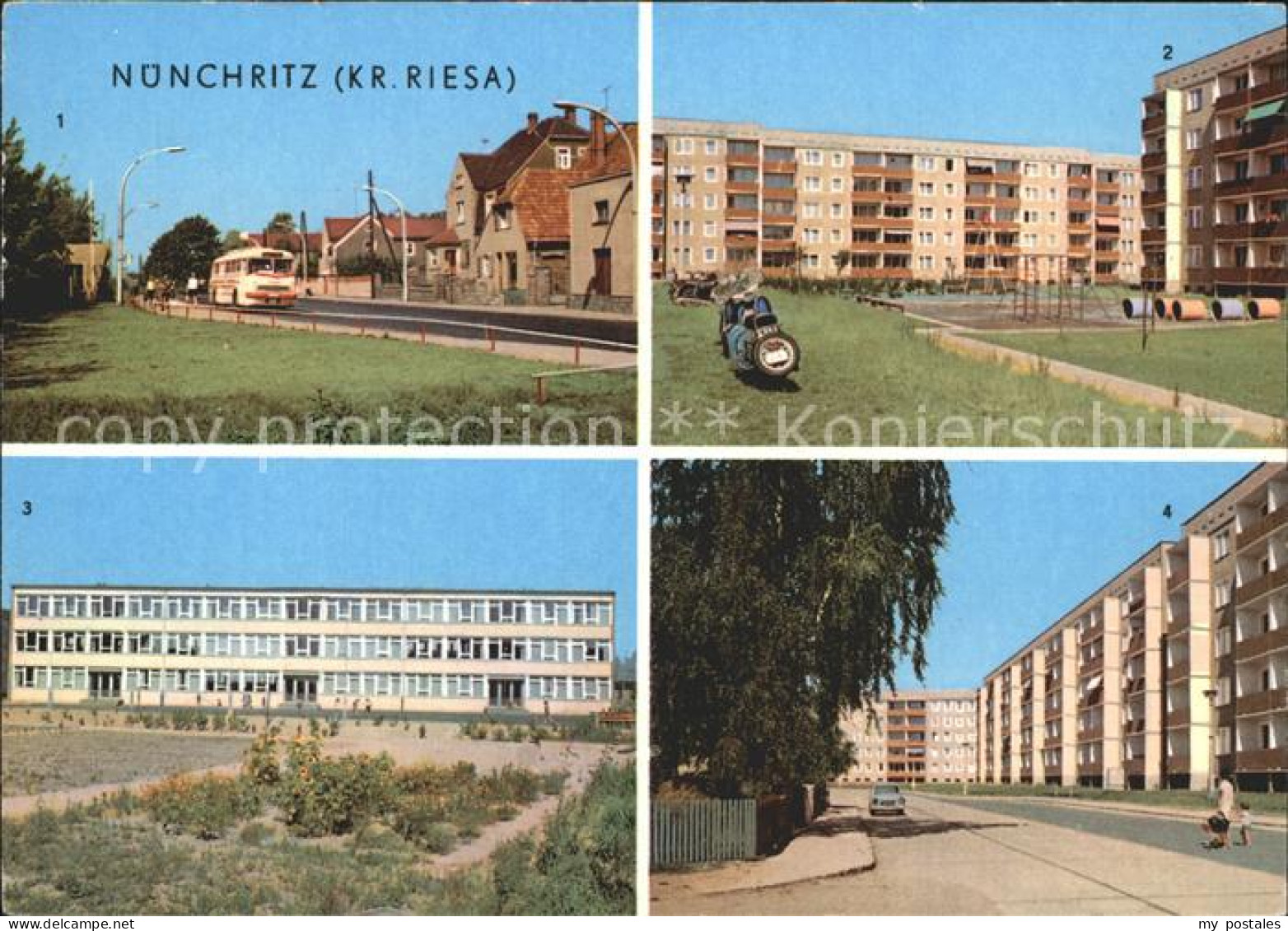 72334906 Nuenchritz Karl-Liebknecht-Ring Karl-Marx-Strasse Nuenchritz - Diesbar-Seusslitz