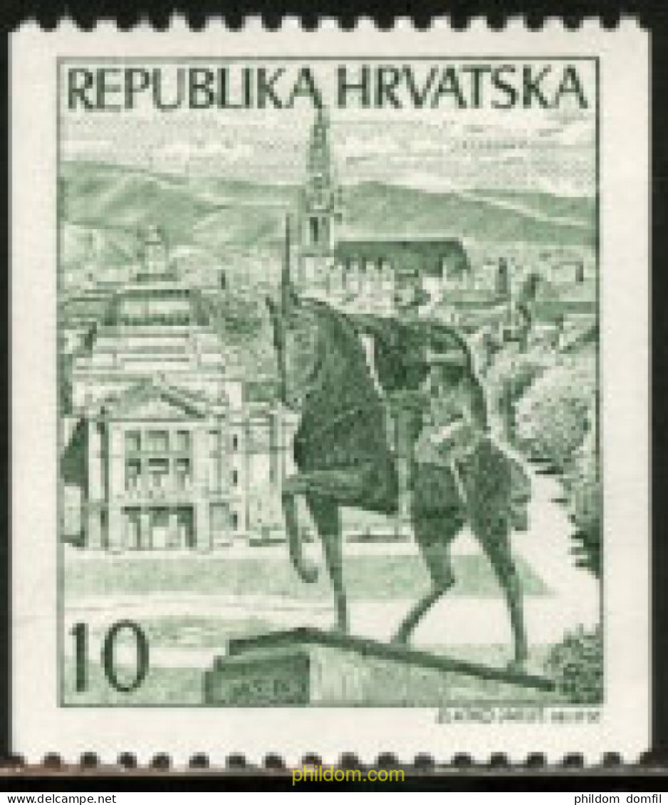 166755 MNH CROACIA 1992 EL REY TOMISLAV - Croatie