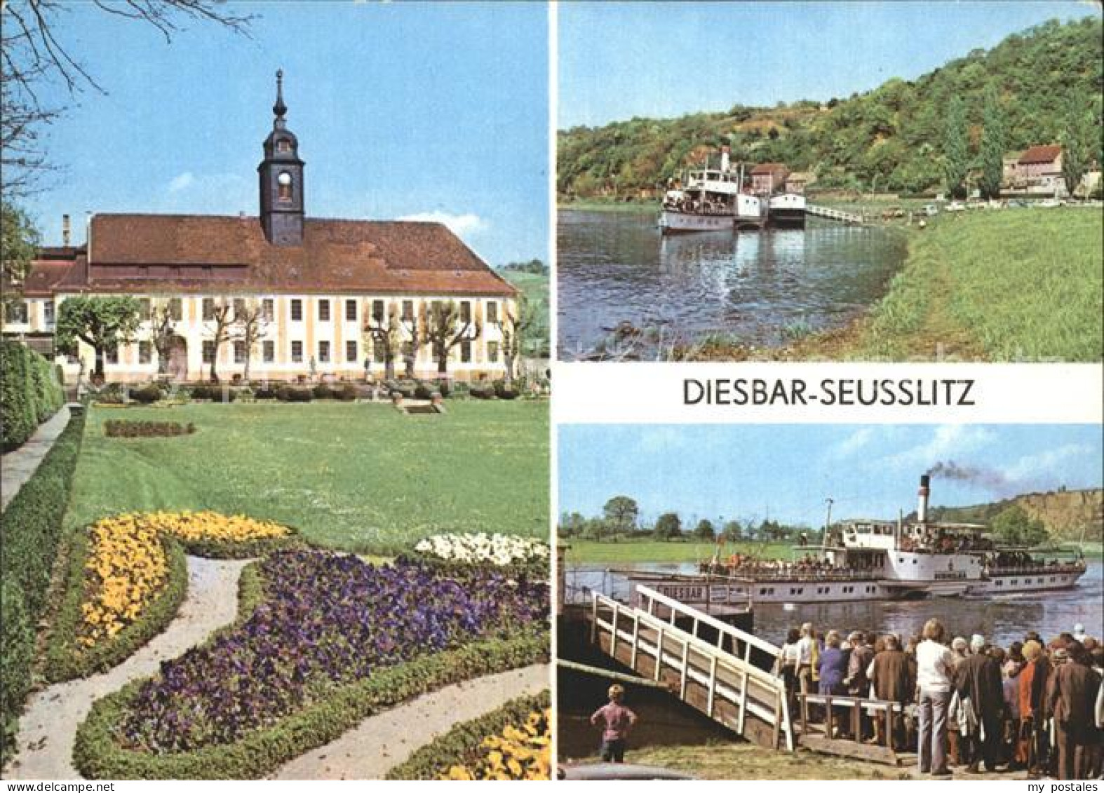 72333862 Diesbar-Seusslitz Partie Am Fluss Nuenchritz - Diesbar-Seusslitz