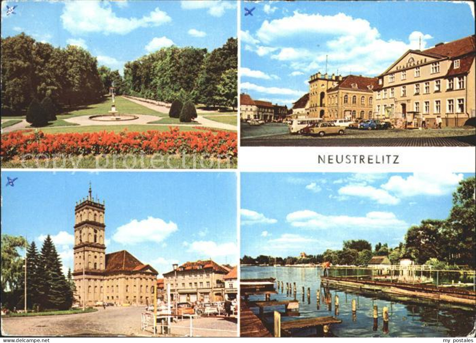 72333845 Neustrelitz Zierker See Stadthaus Rathaus Marktplatz Neustrelitz - Neustrelitz