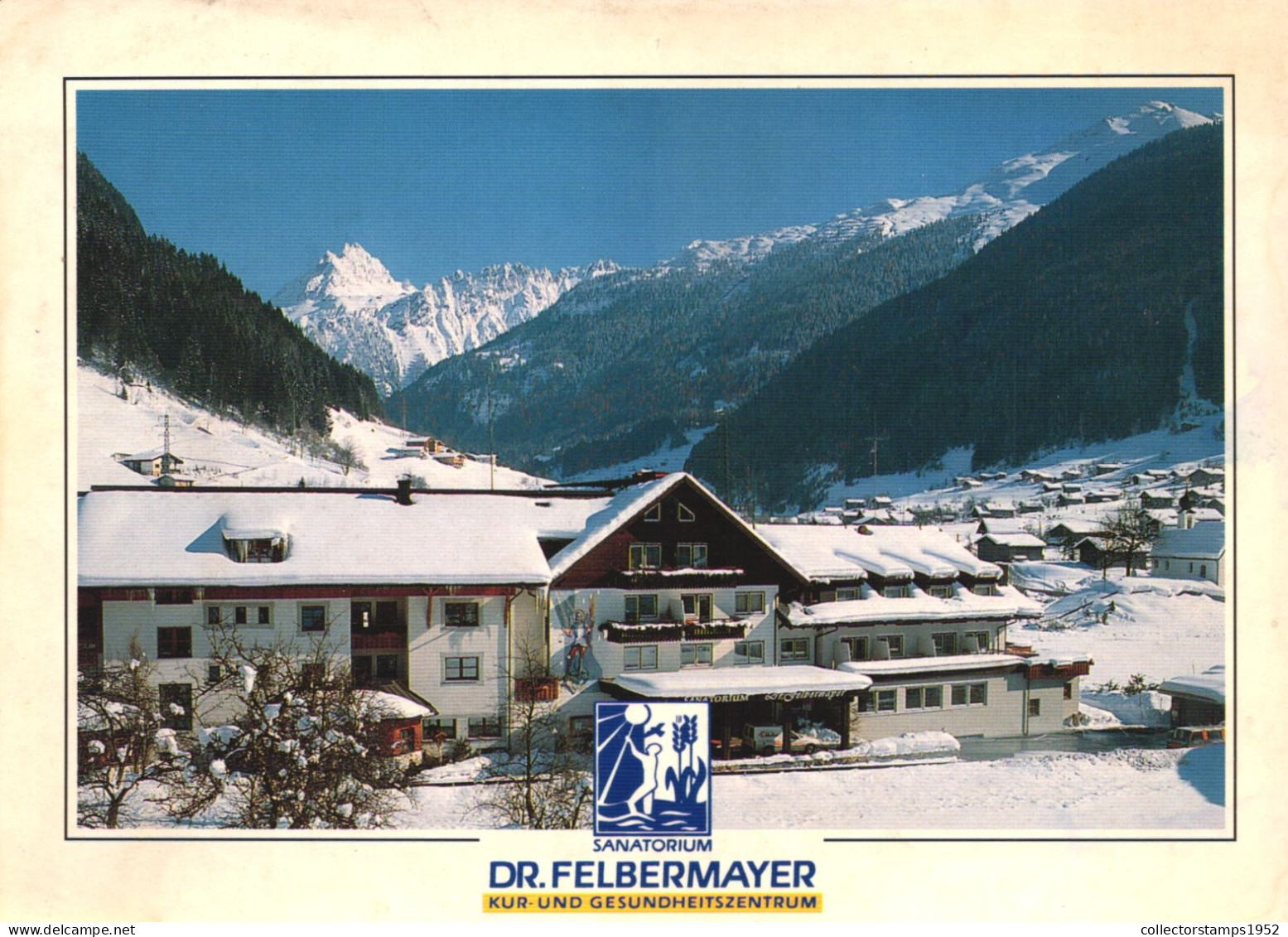 GASCHURN, VORARLBERG, SANATORIUM, SPA, ARCHITECTURE, MOUNTAIN, AUSTRIA, POSTCARD - Gaschurn