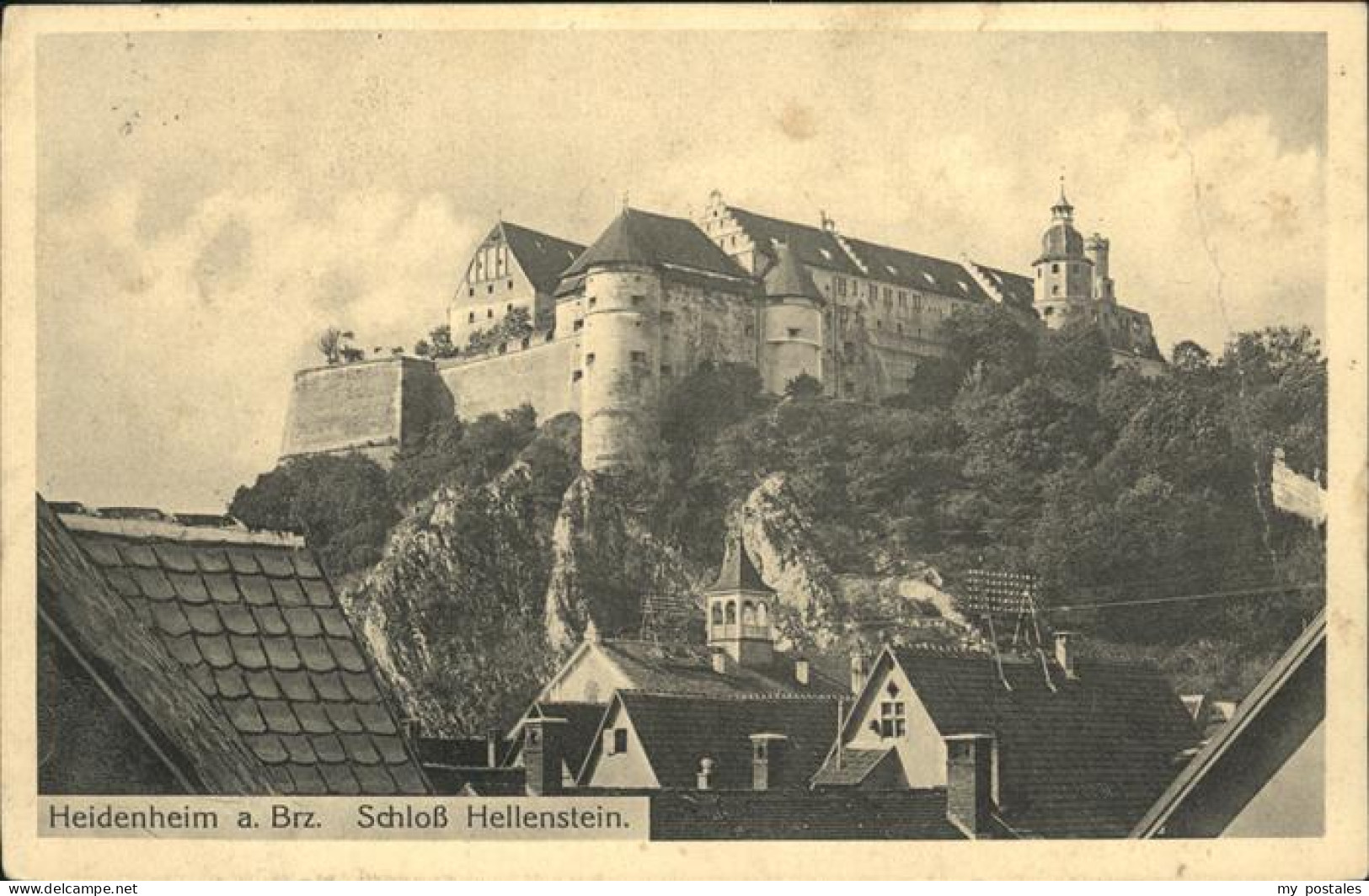 41103110 Heidenheim Brenz Schloss Hellenstein Heidenheim - Heidenheim