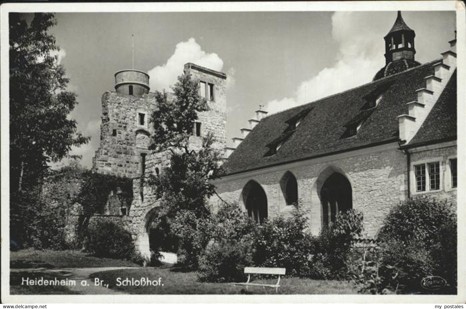 41103085 Heidenheim Brenz Schloss Hellenstein Schlosshof Heidenheim - Heidenheim