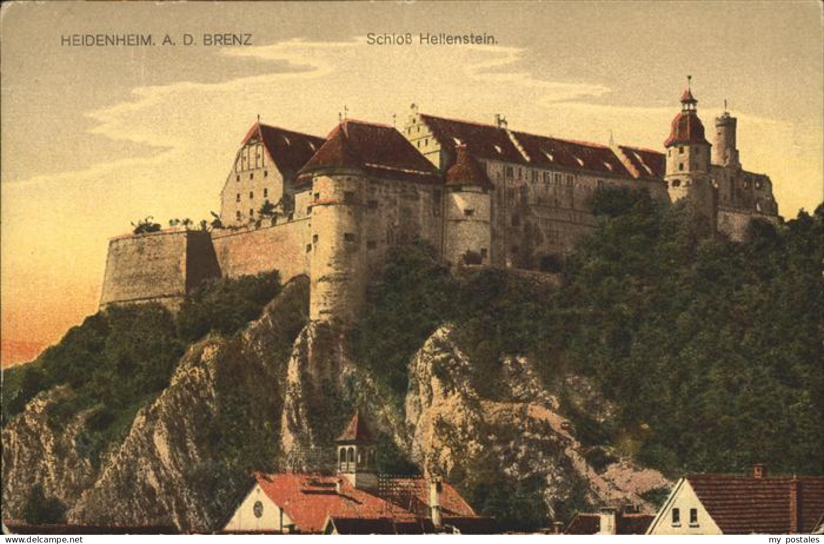 41103045 Heidenheim Brenz Schloss Hellenstein Heidenheim - Heidenheim