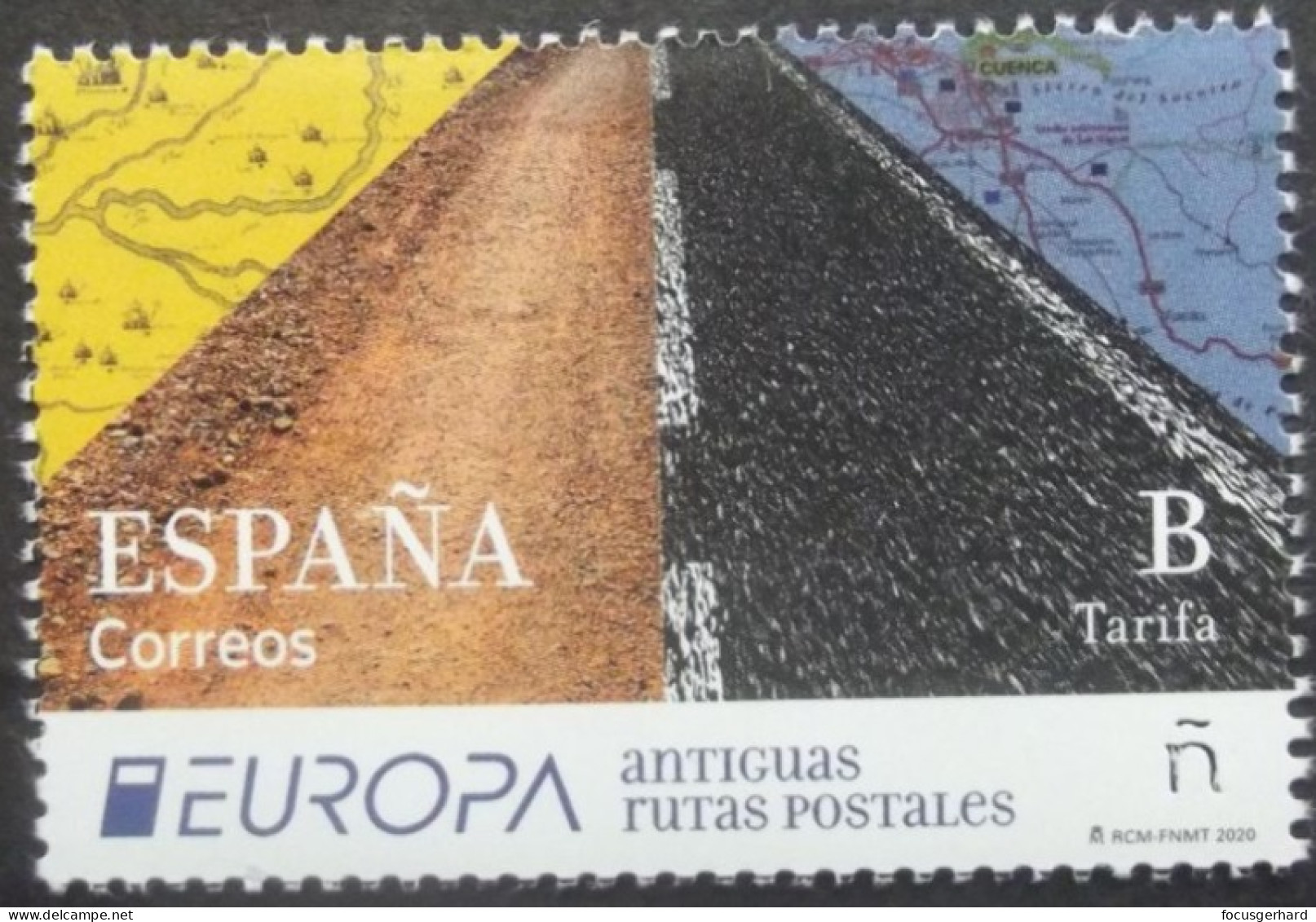 Spanien     Europa Cept   Alte Postwege   2020    ** - 2020