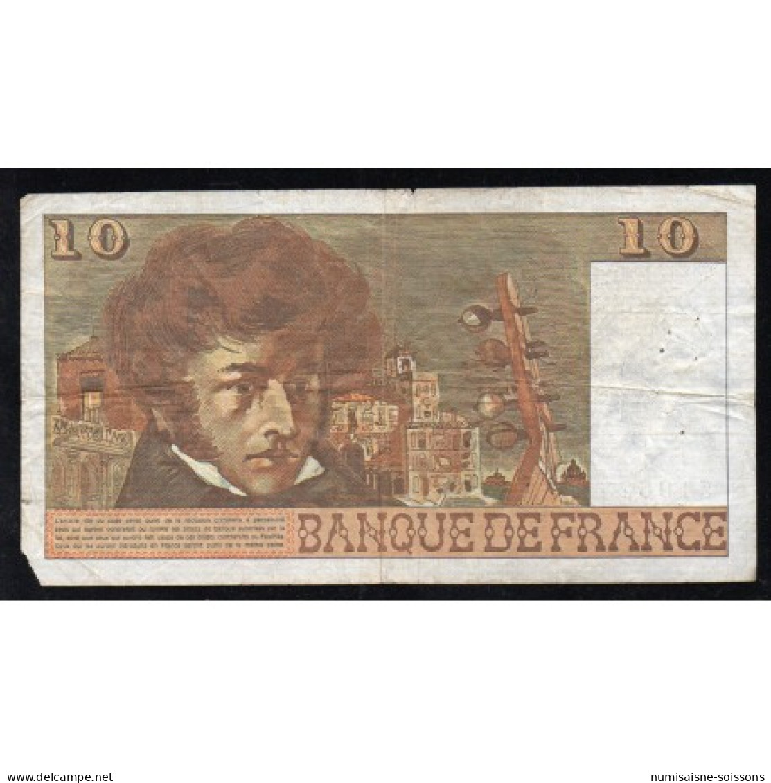 FAY 63/01 - 10 FRANCS BERLIOZ - 23/11/1972 - L.2 - PICK 150 - TB - 10 F 1972-1978 ''Berlioz''