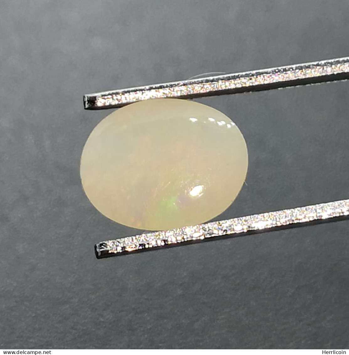 Opale Précieuse Naturelle D'Ethiopie - Cabochon 1.00 Carat - 8 X 6.3 X 3.9 Mm - Opaal