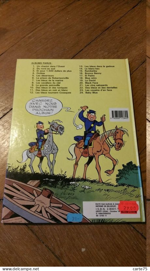 Edition originale Les Tuniques bleues 25 26 27 28 Des bleus et des bosses L'Or du Québec Les Bleus de la Balle Bull Run