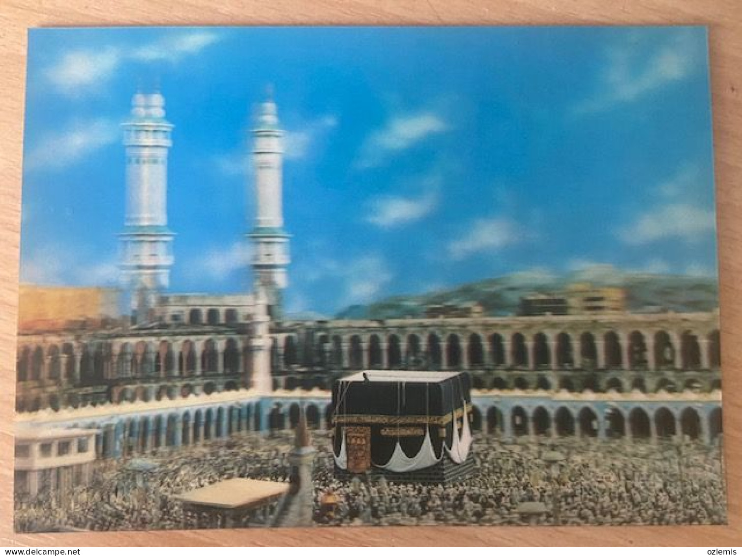 SAUDI ARABI ,MECCA ,,THE HOLY KA'ABA, ,3 D POSTCARD - Saudi Arabia