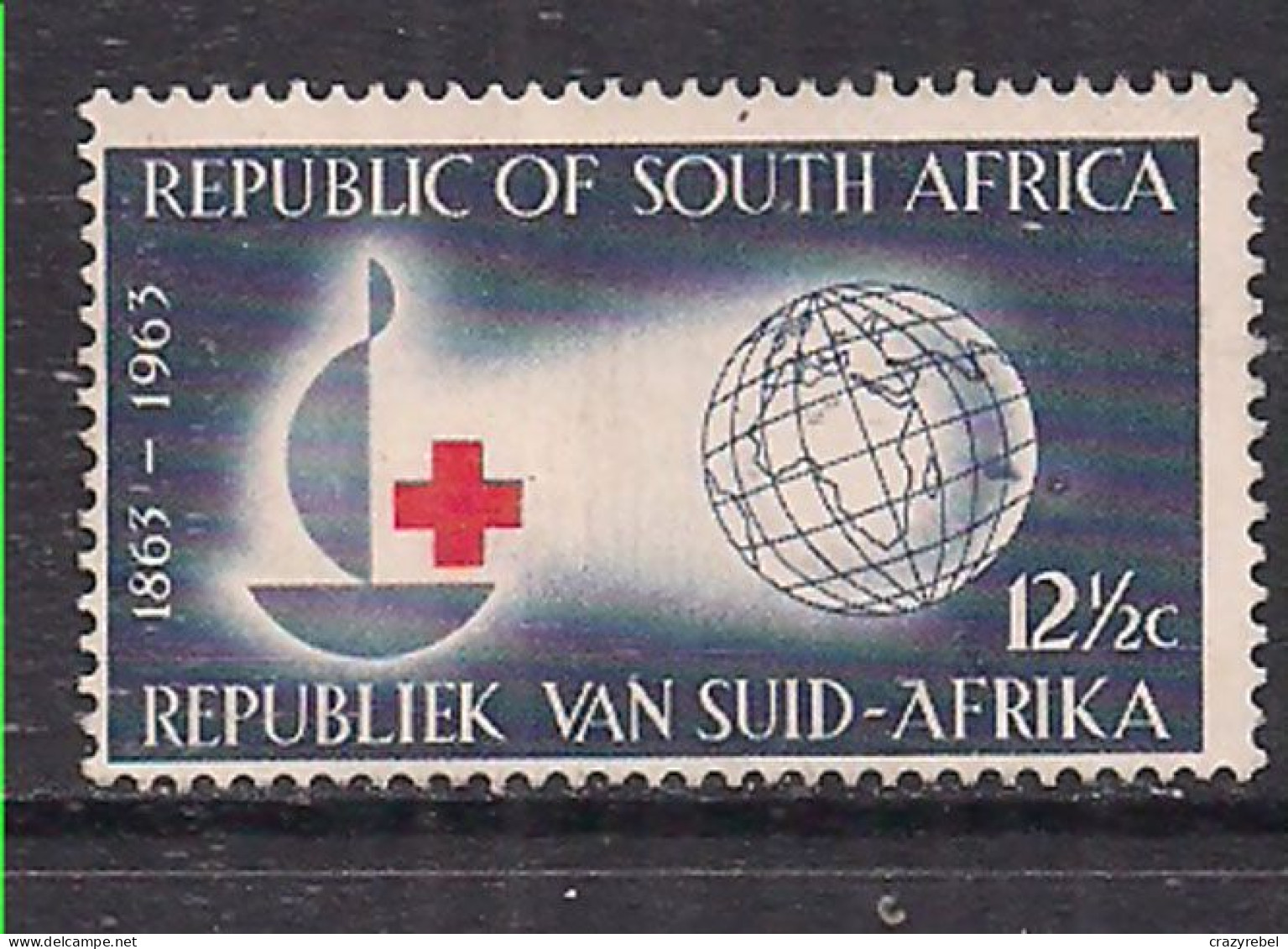 South Africa 1963 QE2 12 1/2c Red Cross MNG SG 226 ( M17 ) - Oblitérés