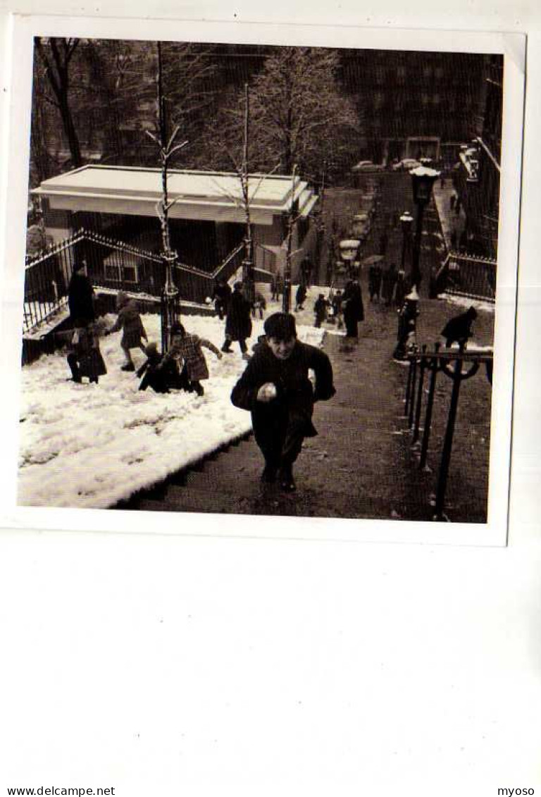 DOISNEAU Neige A Montmartre, Carnet, Editions Ivoire,enfants - Doisneau